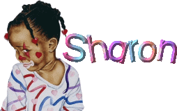 Sharon name graphics
