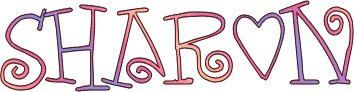 Sharon name graphics