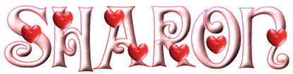 Sharon name graphics