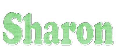 Sharon name graphics