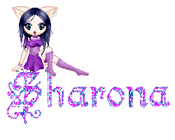Sharona name graphics
