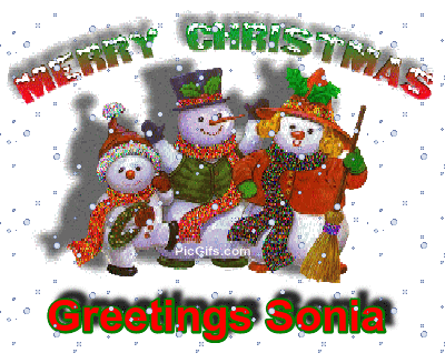 Sonia name graphics
