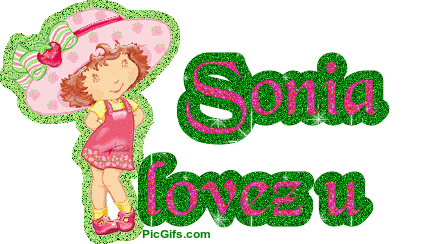 Sonia name graphics