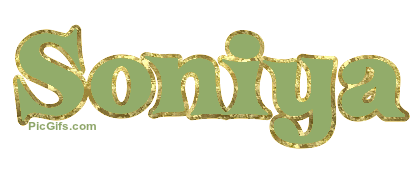 Soniya name graphics
