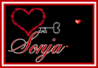 Sonja name graphics