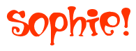 Sophie name graphics