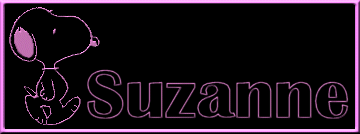 Suzanne name graphics
