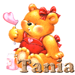 Tania name graphics