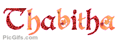 Thabitha name graphics