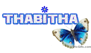 Thabitha name graphics