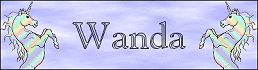 Wanda name graphics