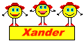 Xander name graphics