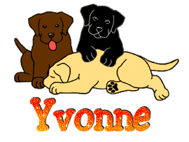Yvonne name graphics