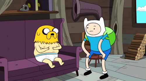 Adventure time reaction gifs