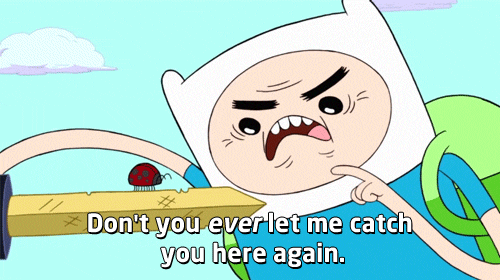 Adventure time reaction gifs