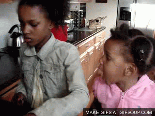 Children demolition reaction gifs