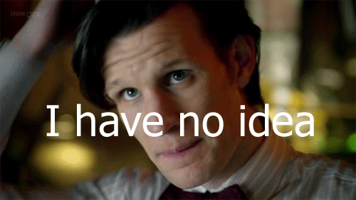 Doctor who reaction gifs