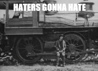 Haters gonna hate reaction gifs