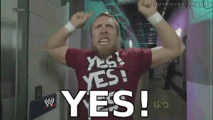 Nailed it amazed excited reaction gifs