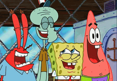 Spongebob squarepants reaction gifs