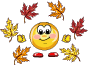Autumn emoticons