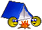 Camping smileys