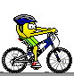 Cycling emoticons