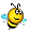 honey bee smiley