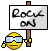 Smiley with sign smileys