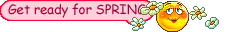 Spring emoticons