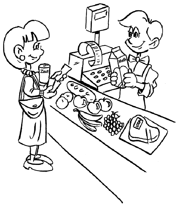 Coloring Page Kitchen And Cooking Coloring Pages 2