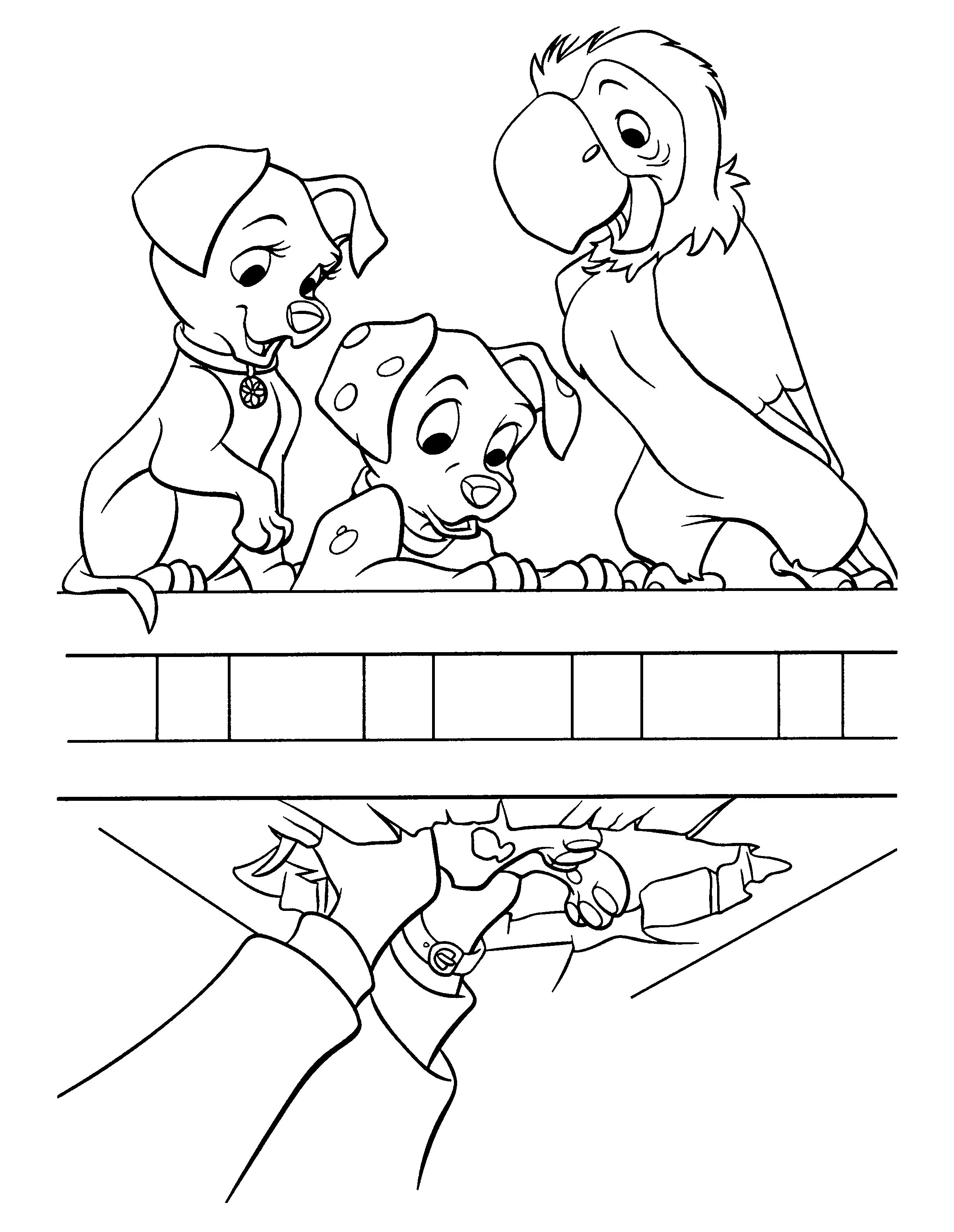 Coloring Page - 102 dalmatians coloring pages 2