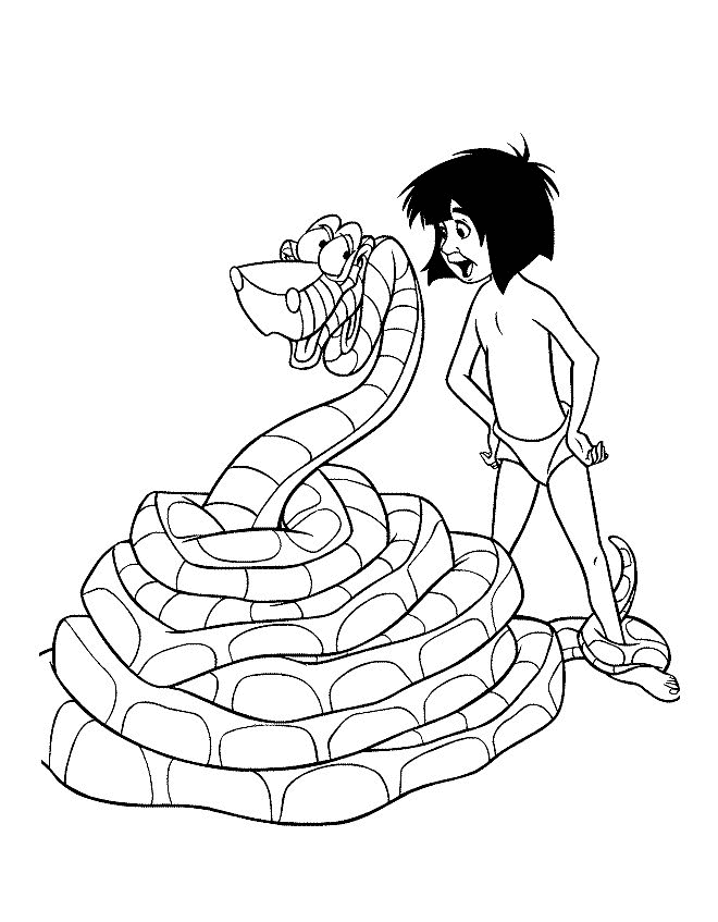Coloring Page - Junglebook coloring pages 10