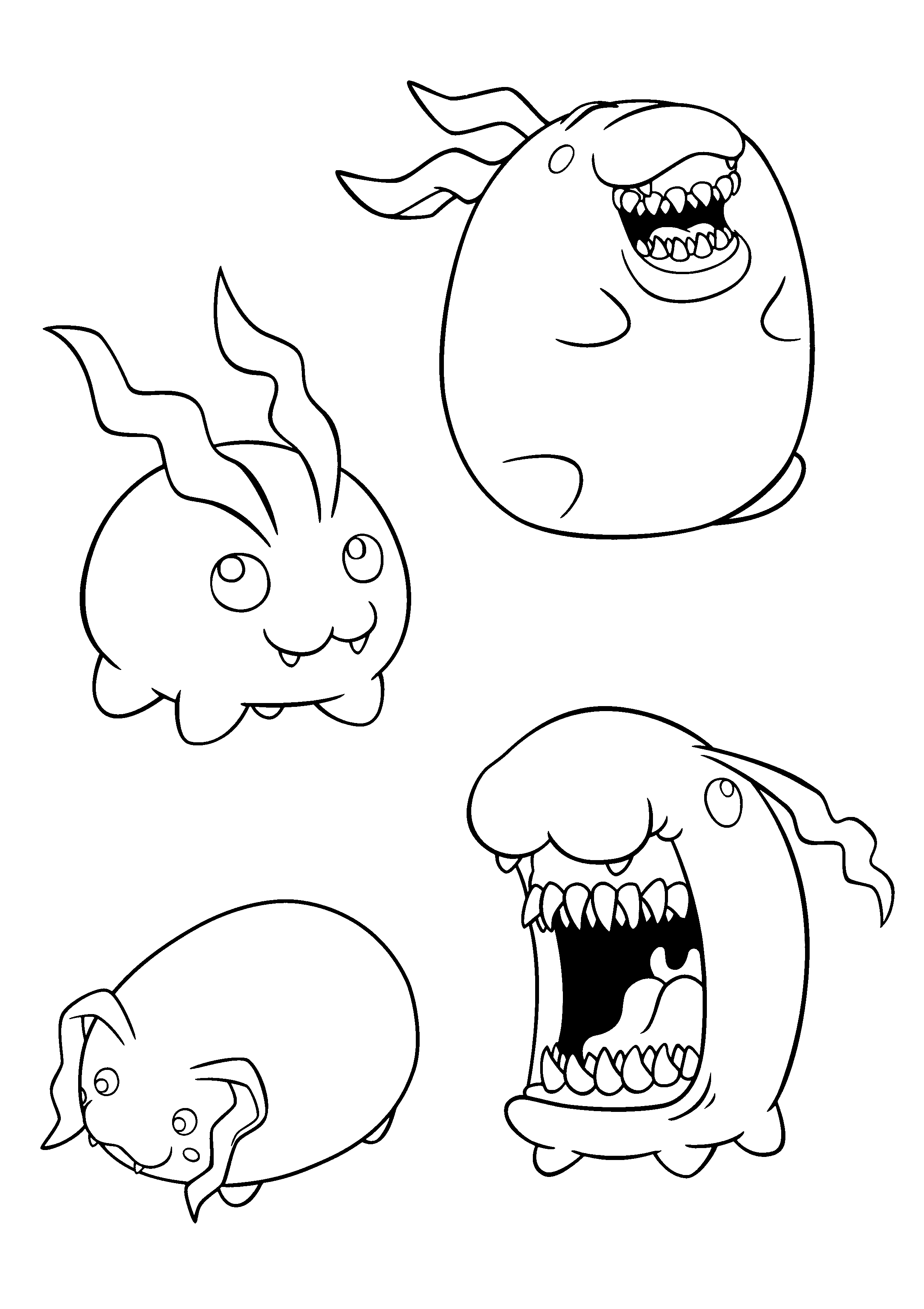 Coloring Page - Digimon coloring pages 113