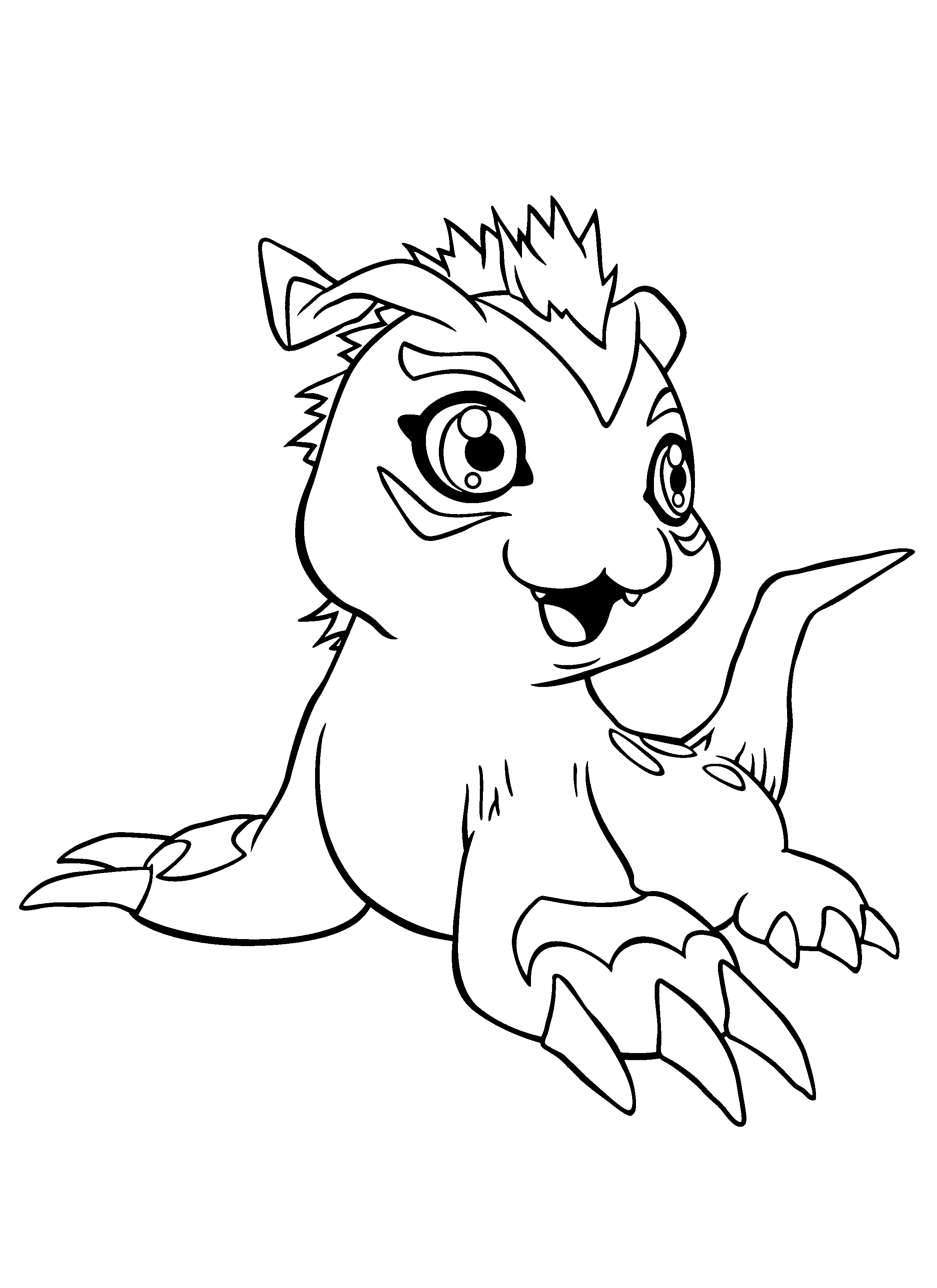 Coloring Page Digimon coloring pages 179
