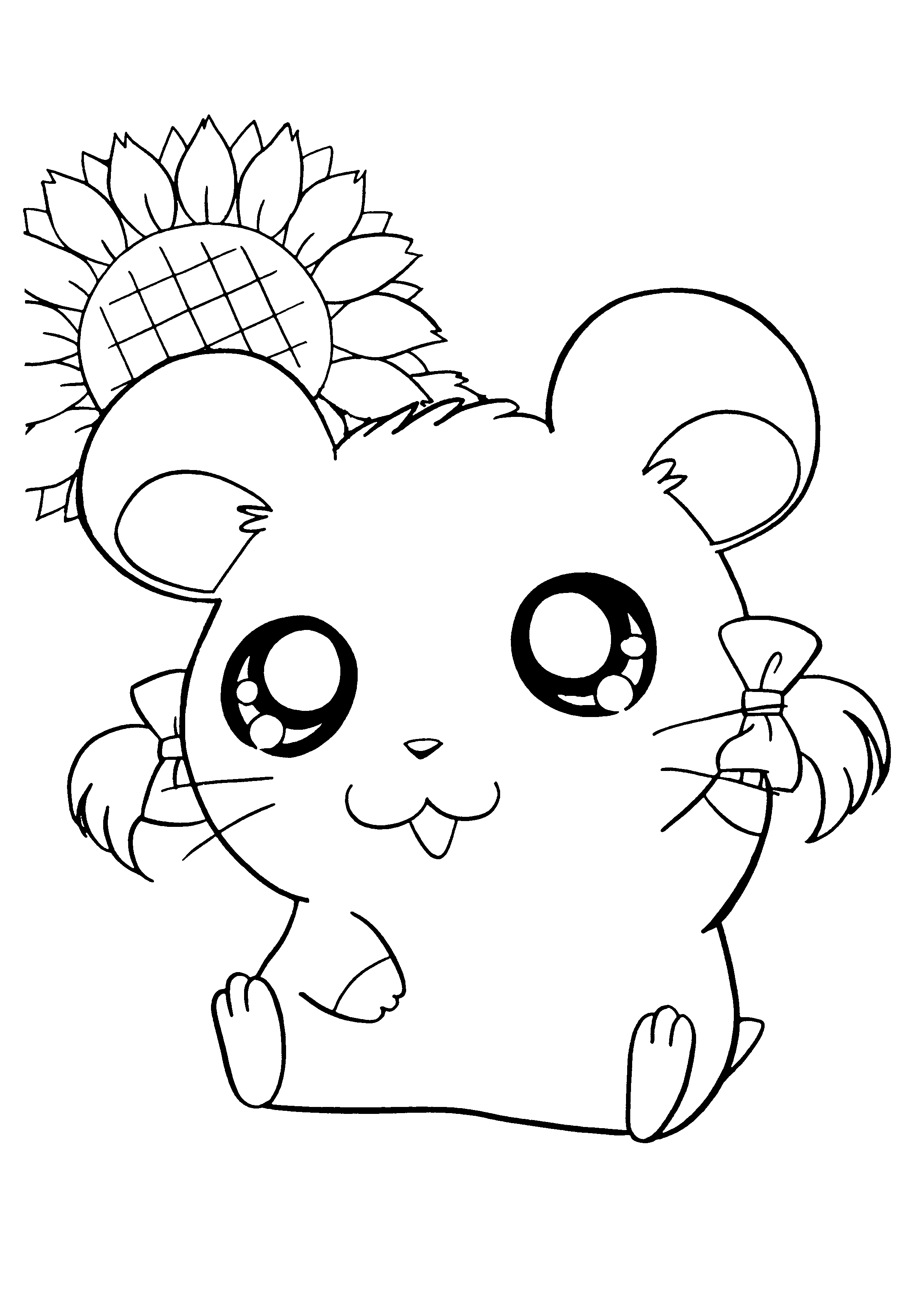 Напечатать милое. Раскраски Hamtaro. Милые раскраски. Раскраска. Милые животные. Раскраска для девочек милые.