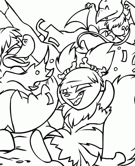 Coloring Page - Neopets coloring pages 33