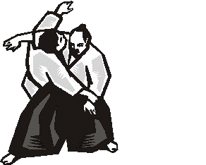 Aikido sport graphics