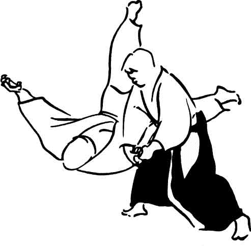 Aikido sport graphics