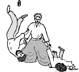 Aikido sport graphics