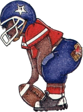 American football sport graphics