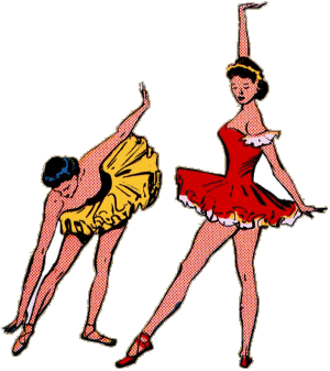 Ballet sport graphics