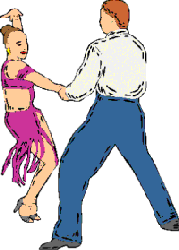 Ballroom dancing sport graphics