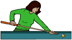 Billiards sport graphics