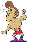 Bodybuilding sport graphics
