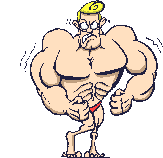Bodybuilding sport graphics