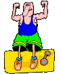 Bodybuilding sport graphics