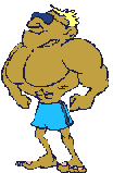 Bodybuilding sport graphics