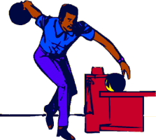Bowling sport graphics