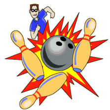Bowling sport graphics